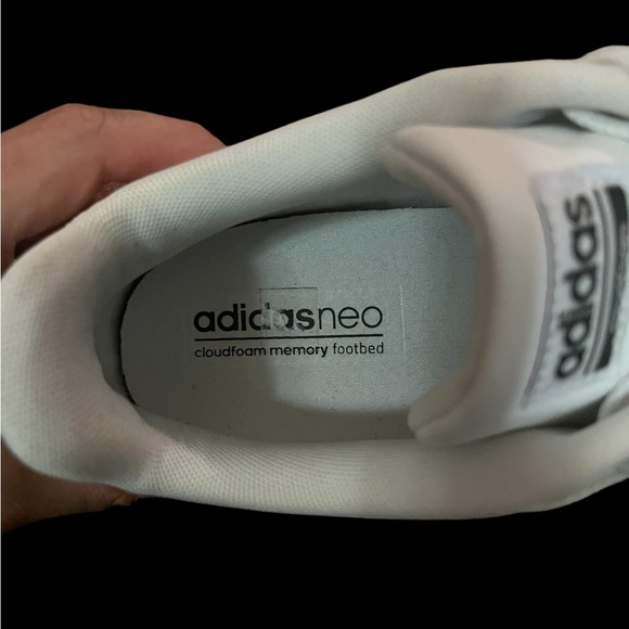 Adidas Womens Cloudfoam Advantage Sneakers, Size 11 - Picture 7 of 7